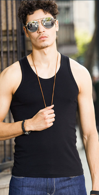 Men's Tank Top - Black