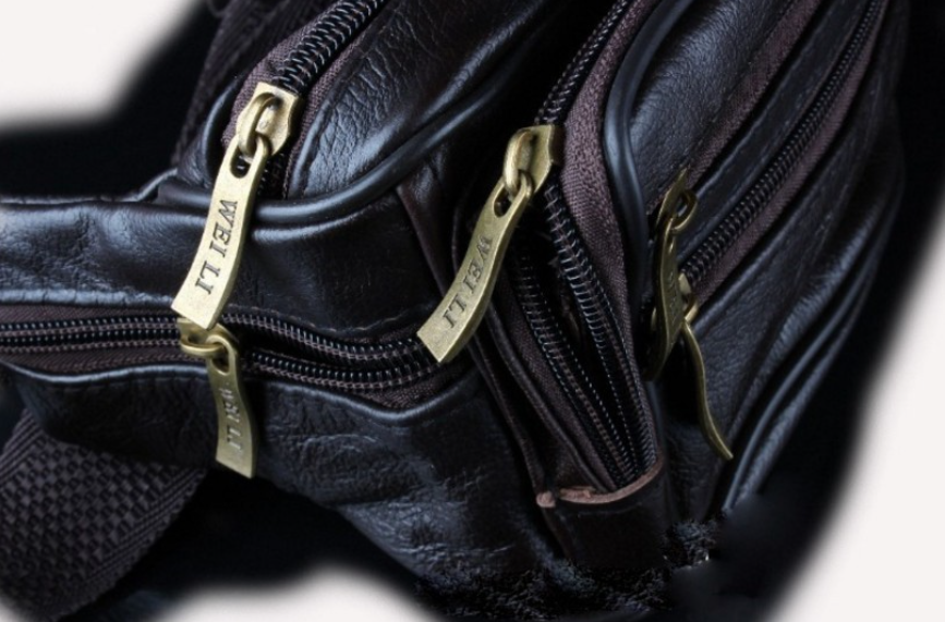 Genuine Leather Waist Bag Image 2