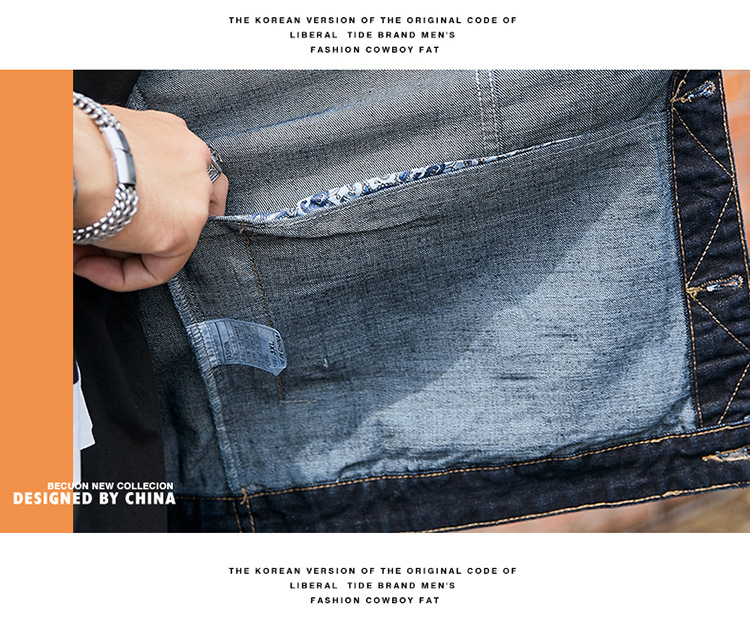 Men's Denim Jacket Image 5