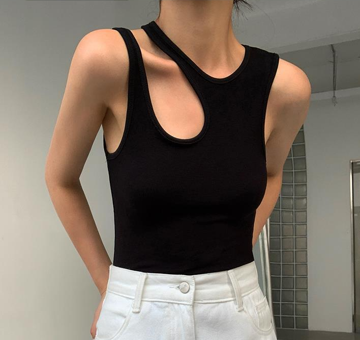 Casual Tank Top - Black