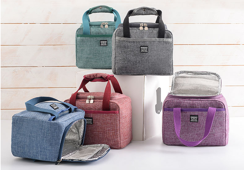 Hand carry aluminum foil thickened meal bag with meal image