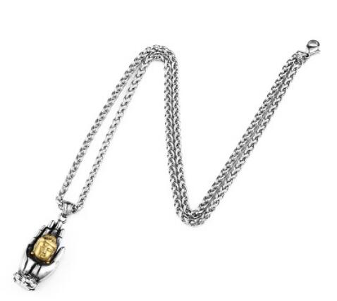 Buddha Head Necklace