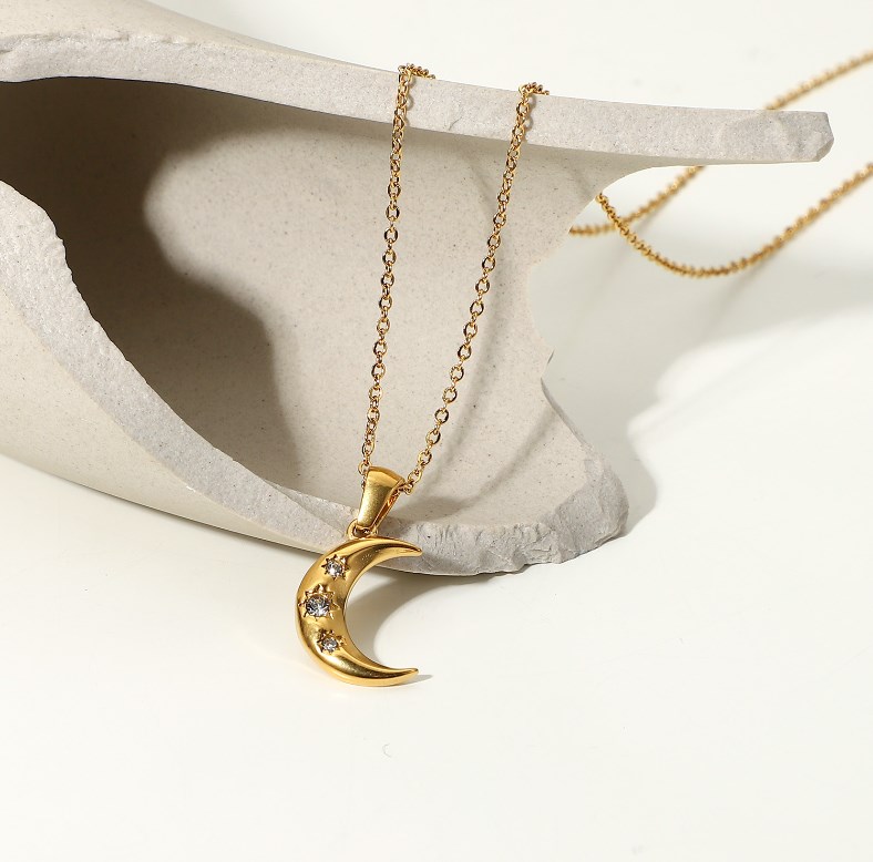 Moon Necklace Image 3