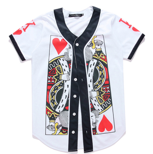 Digital Print Baseball Jersey and Graphic T-Shirts