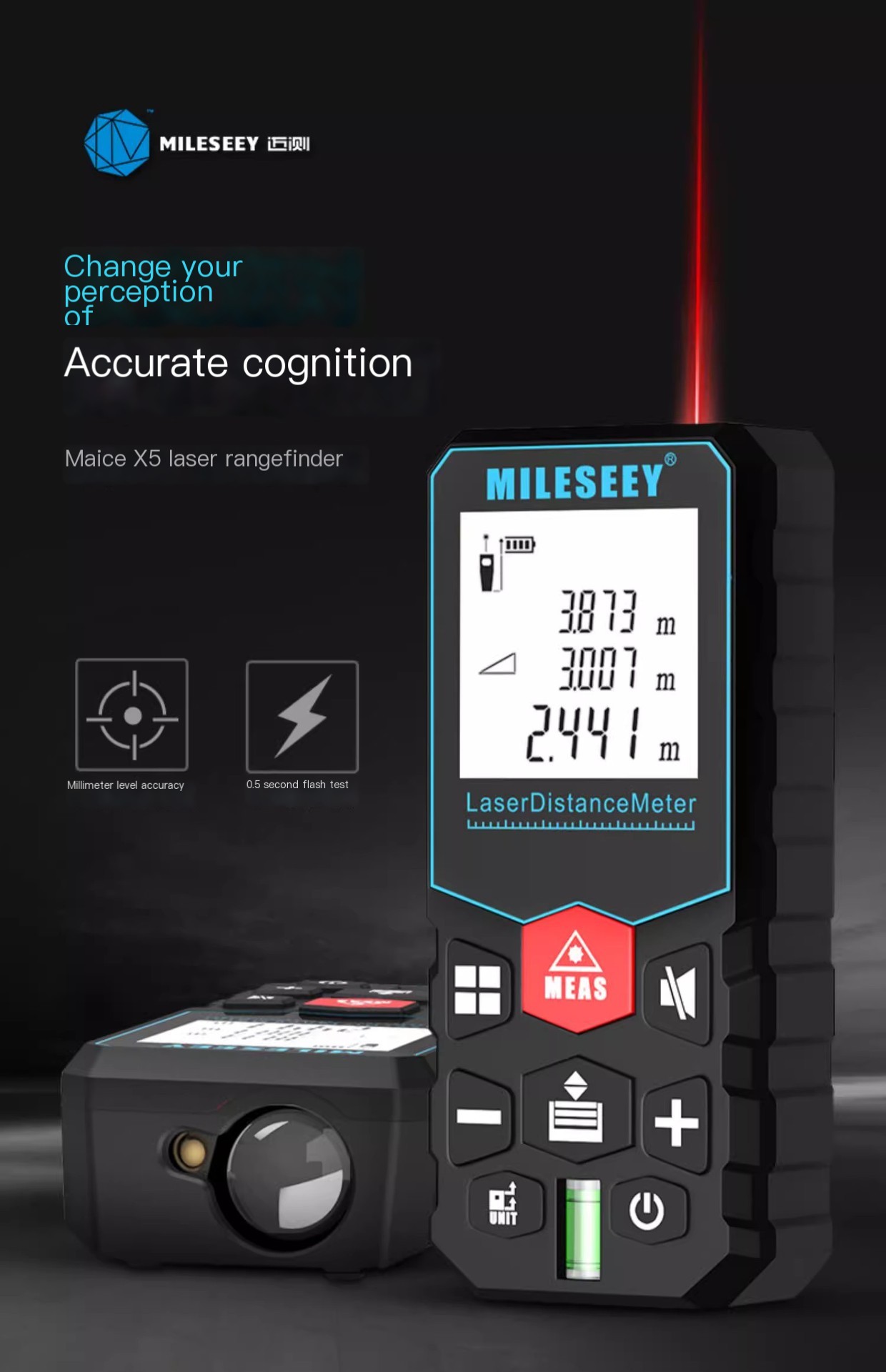 X5 Laser Distance Meter Image 4