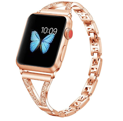 Metal Diamond Stainless Steel Strap Image 8