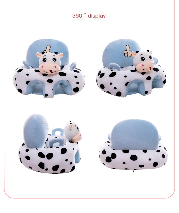 Doll Plush Toy Cartoon Baby Learning Seat Image 4