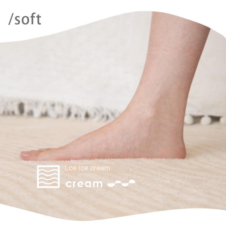 Cozy living room rug