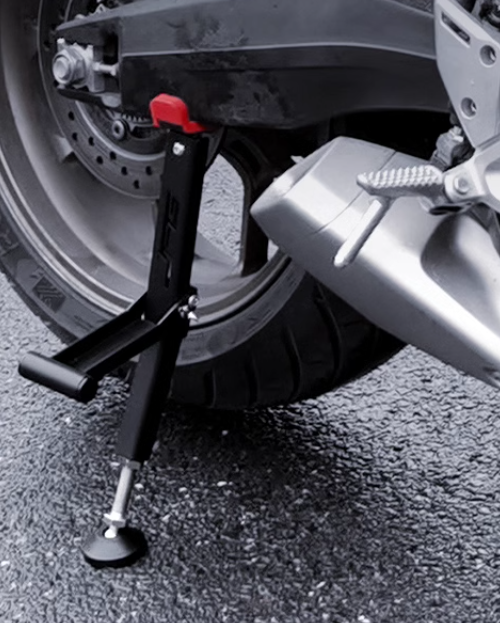 MotoLev: O Cavalete Portátil que Transforma Manutenção em Simplicidade!