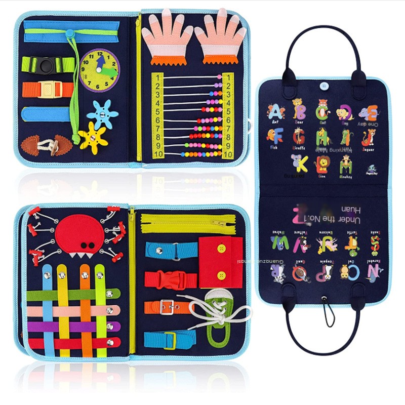 Montessori Busy Board Panda Style