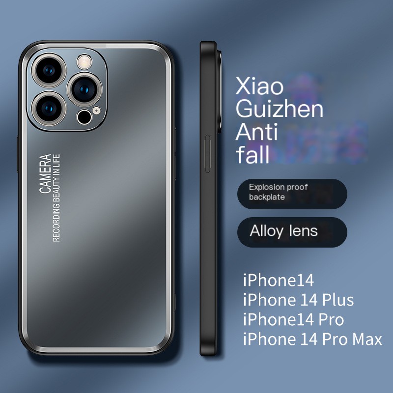 Metal Backplate Case in Black