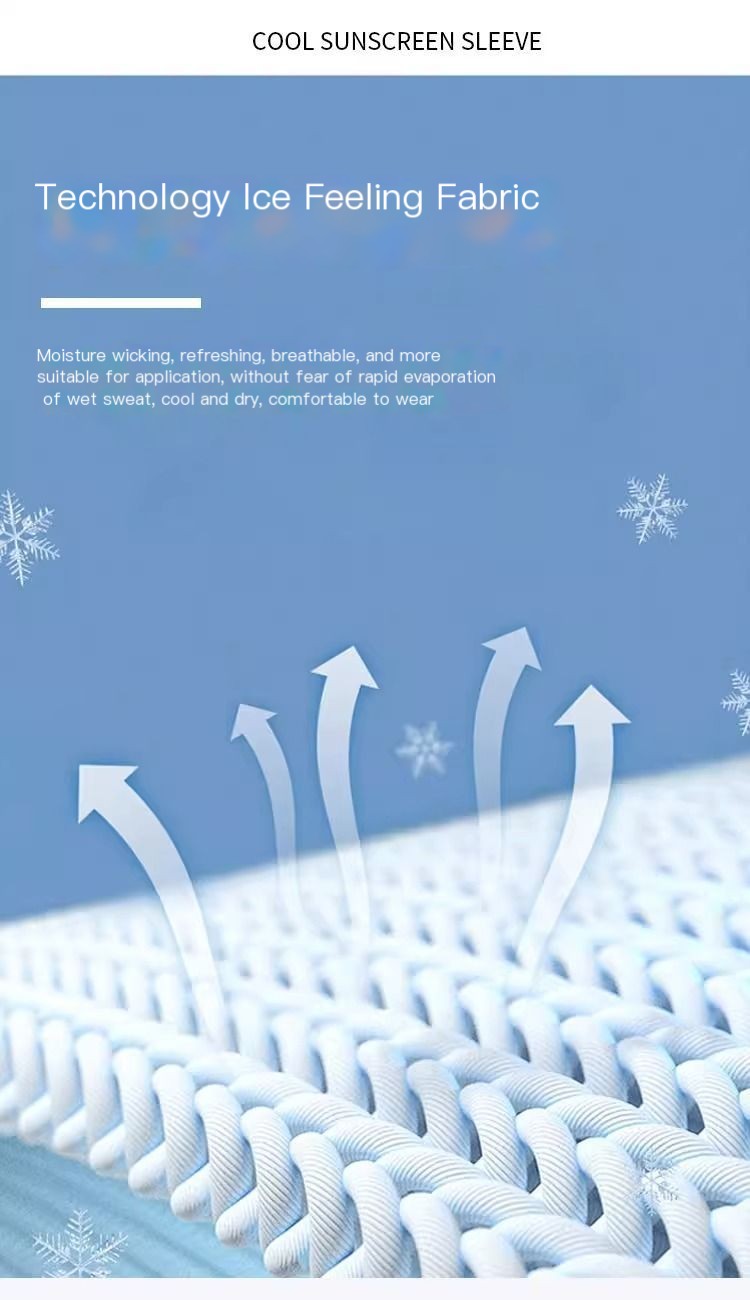 Men's Long Sun Protection Sleeves - Image 4