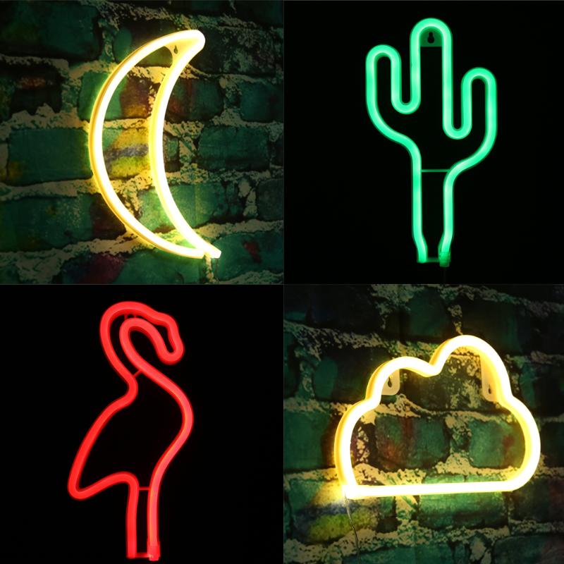 LED Creative Rainbow Tube Neon Lamp