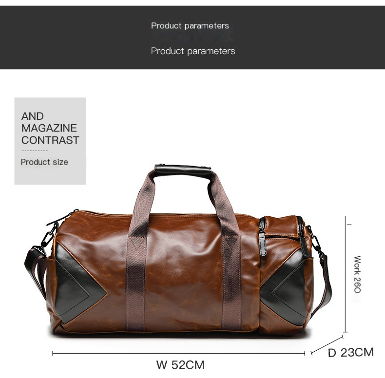 Drum Bag Fitness Training Handbag