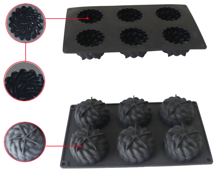 Flower Cake Silicone Mold Image 4