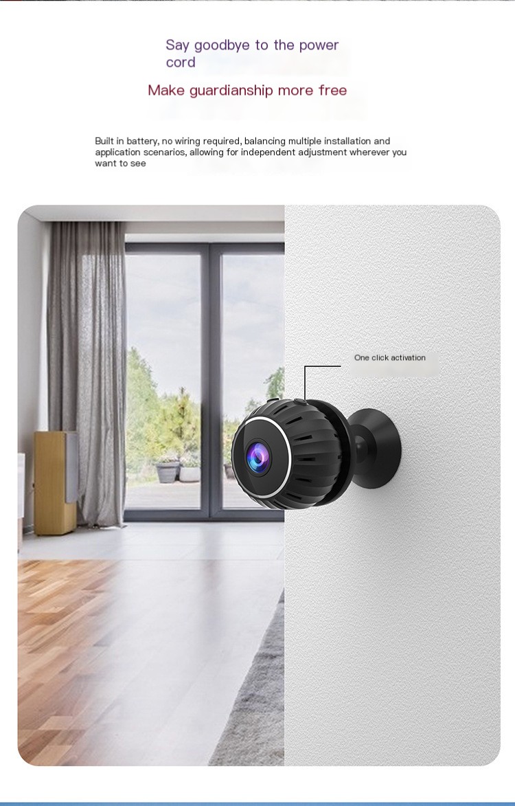 StealthView Mini Wireless Nanny Spy Camera