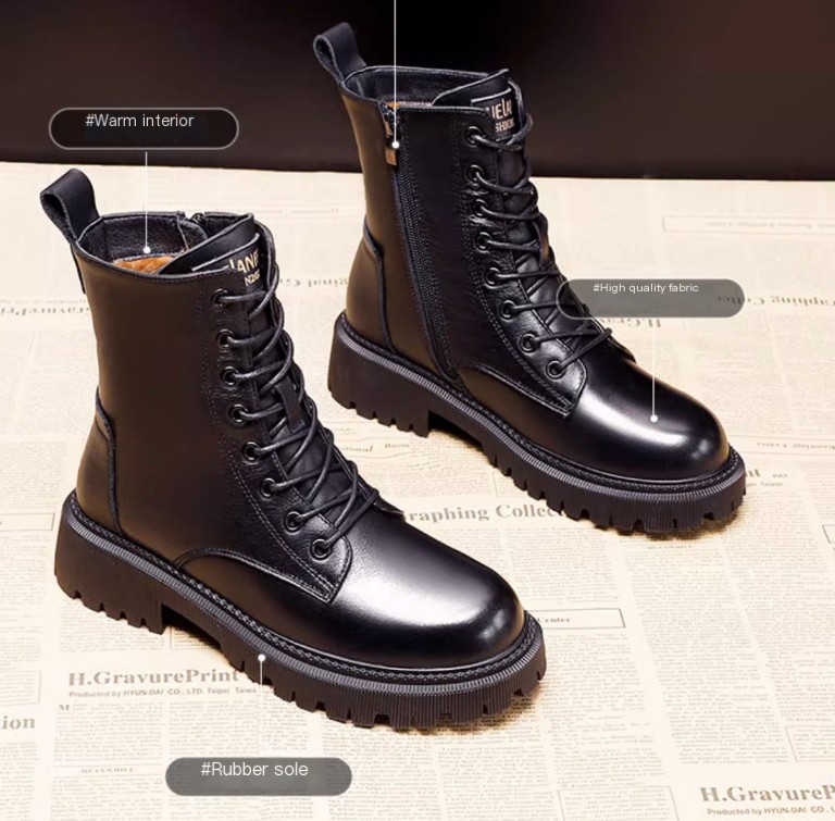 Delphine Boots Side View