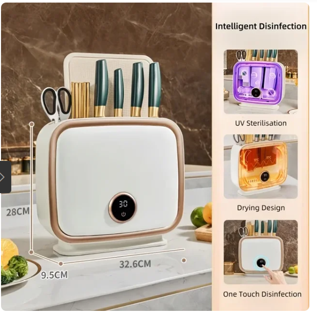 Intelligent Sterilization Knife and Chopsticks Rest
