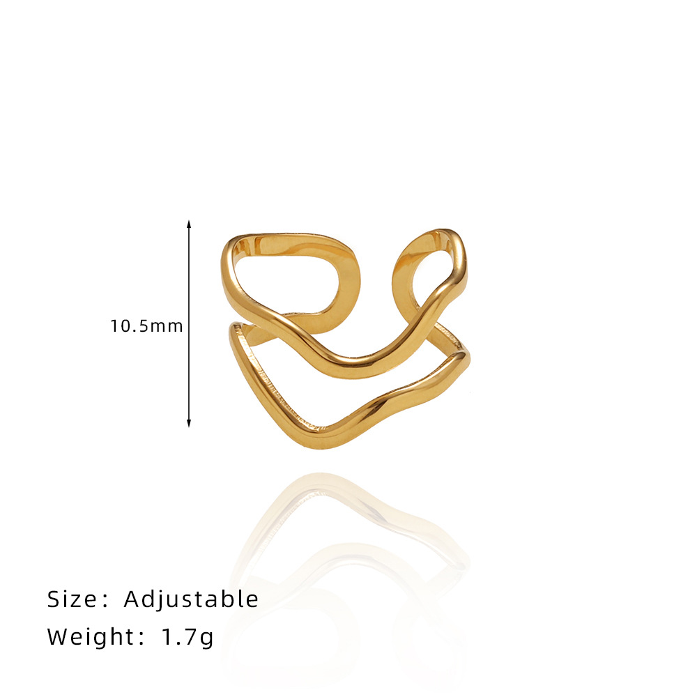 18 Karat Gold Plated Ring - Image 2