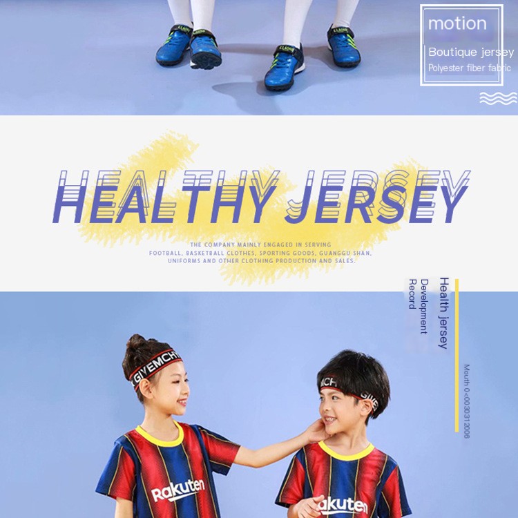 Kids Soccer Jersey - Front View