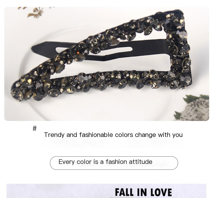 Water Diamond Hair Clip 3