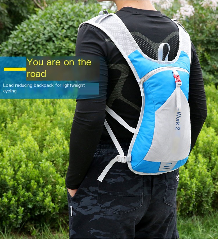 Mochila Runner - Dobrável ultraleve com hidratação 2L