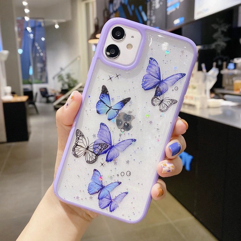 Blue Butterfly Phone Case 3