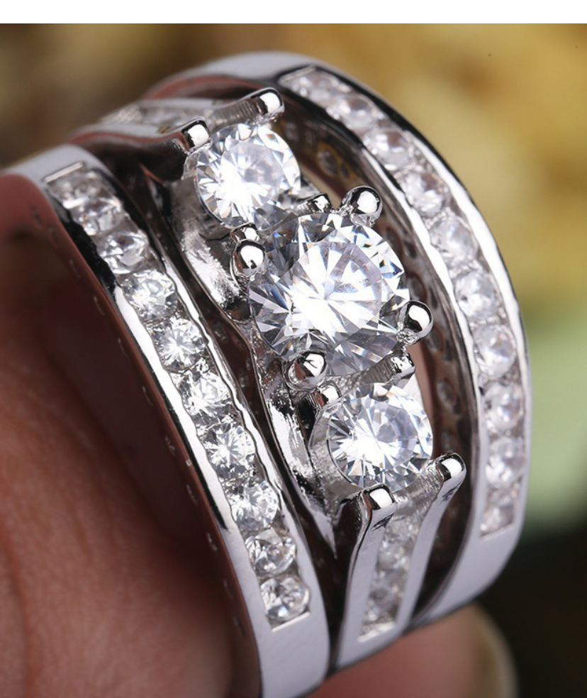 Zirconia Ring Set Image 1