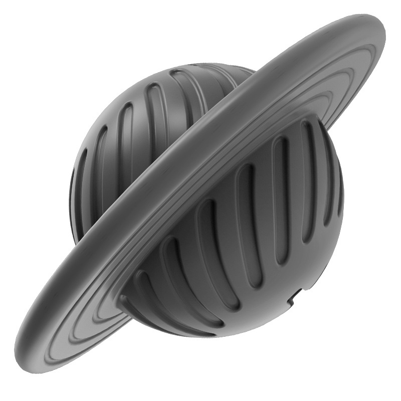 Dog Toy Ball Grey