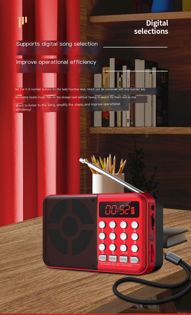 金正 C13 Mini Speaker Features