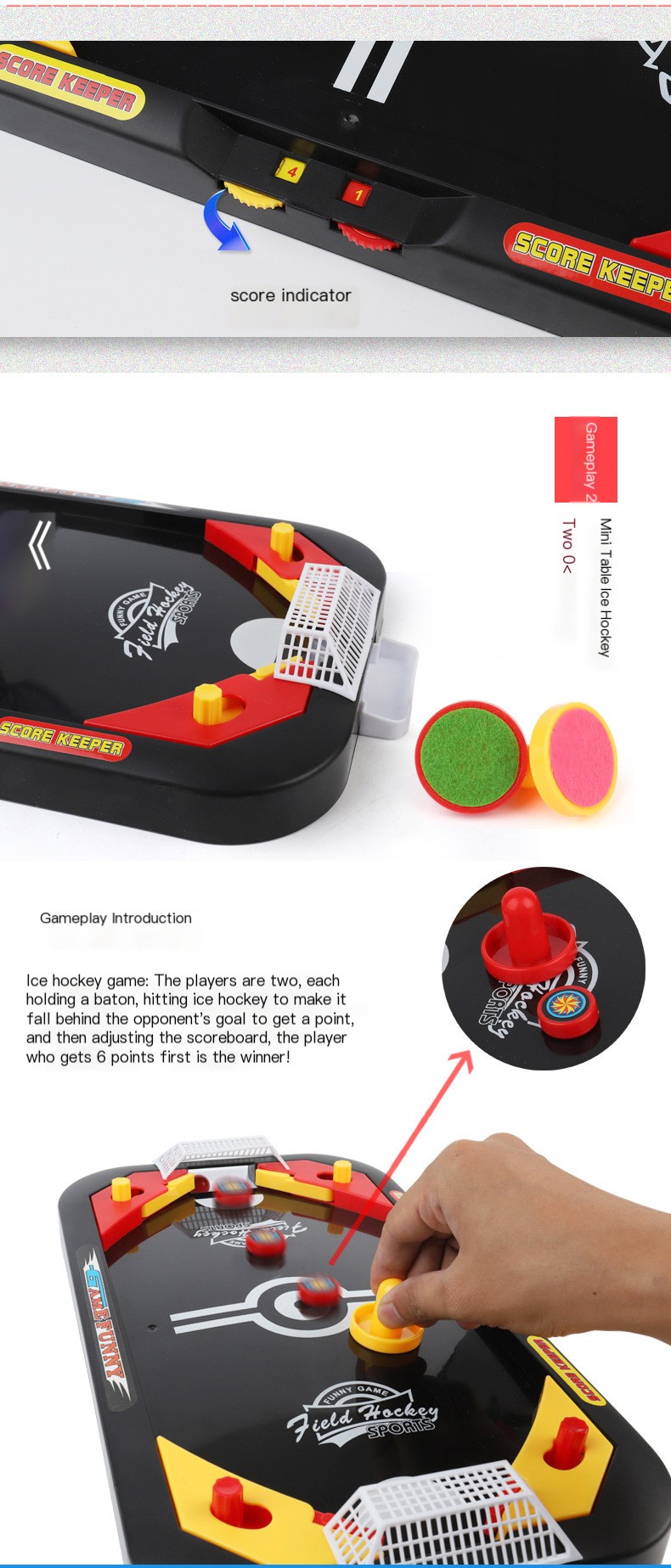 Ice Hockey Desktop Board Game