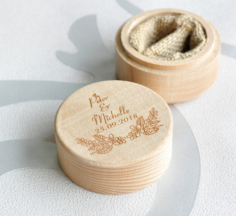 Wooden Ring Box