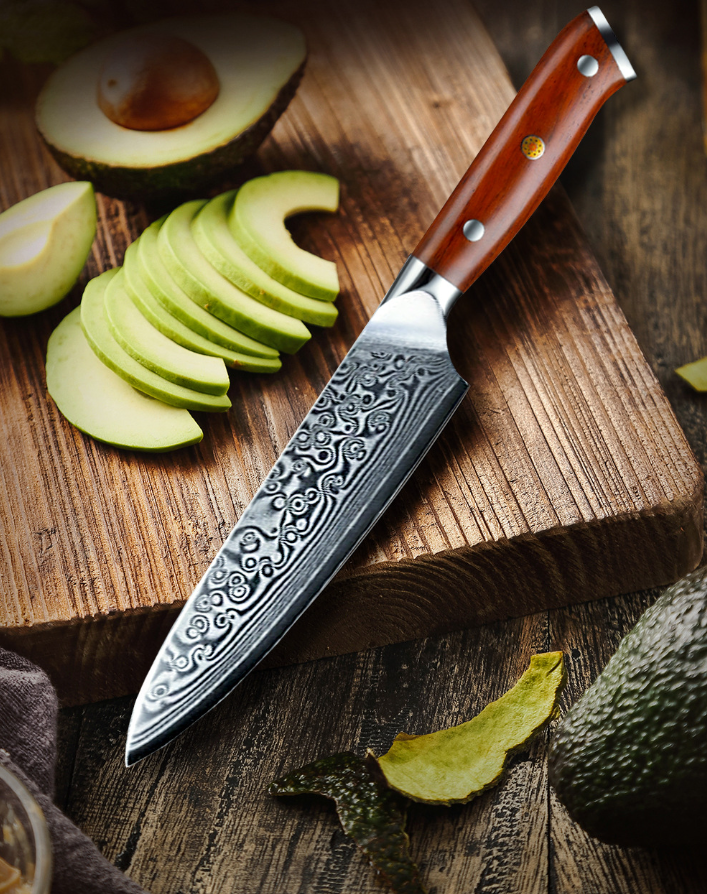 Damascus Knife Handle
