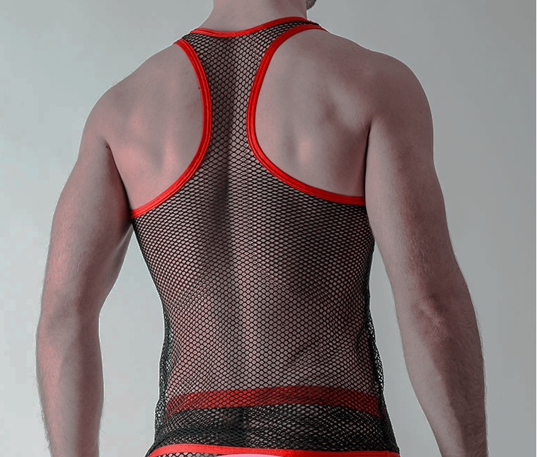 Men's Full Mesh Tank Top