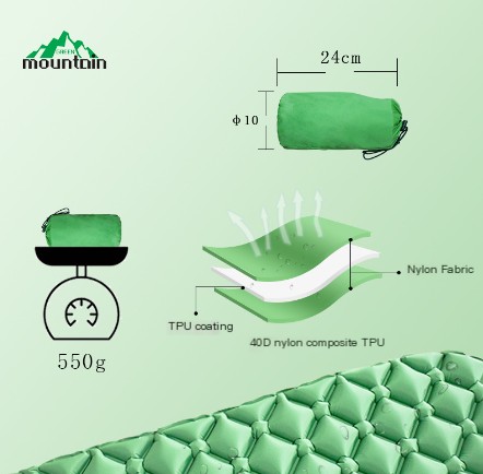 Camping Mattress Color Options