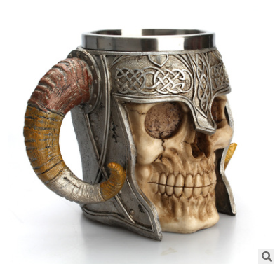 Skeleton Rider Horn Mug Image 1