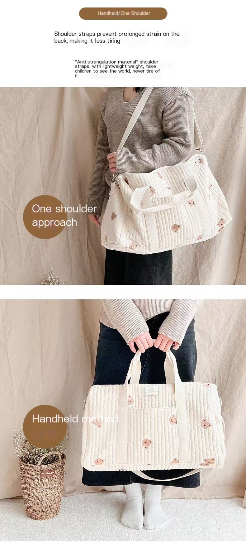 Large Mommy Bag Image 3