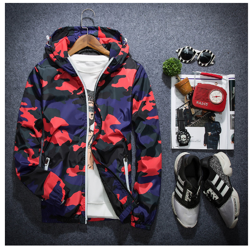 Camouflage Hooded Jacket 5