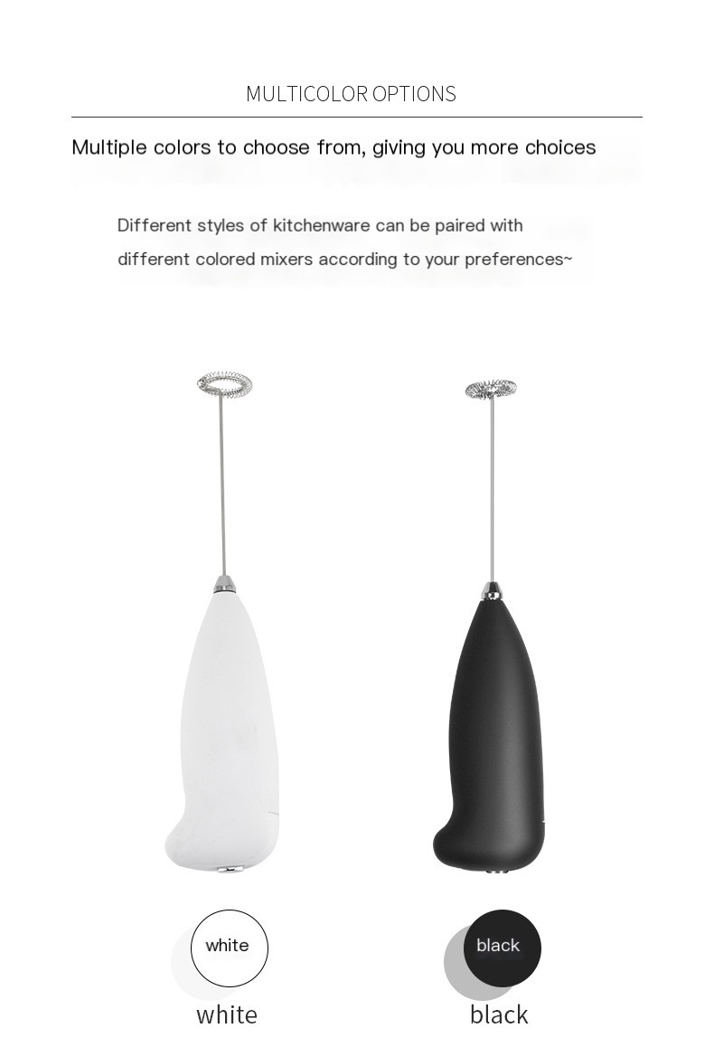 Electric Milk Frother White