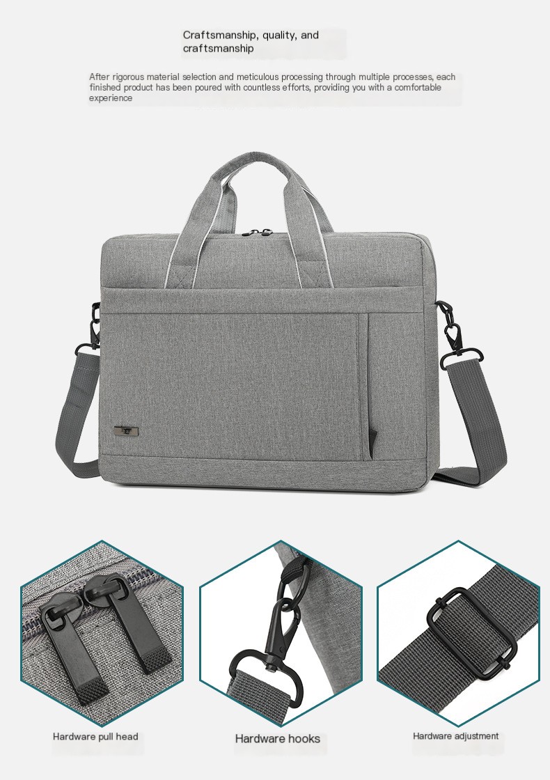 Shockproof One-Shoulder Laptop Bag