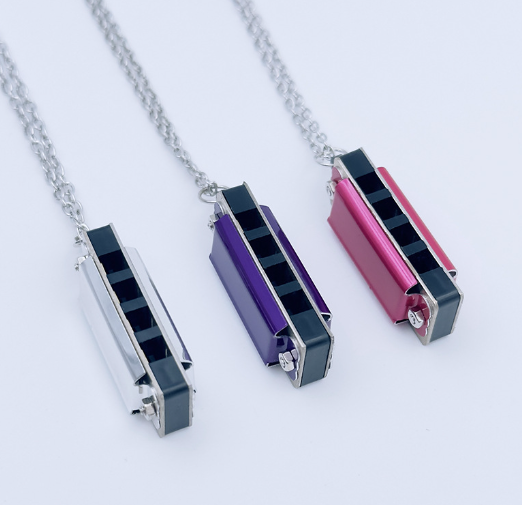 Mini Harmonica Necklace Image 4