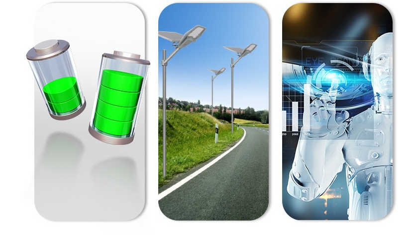 Solar Integrated Street Light Image 1