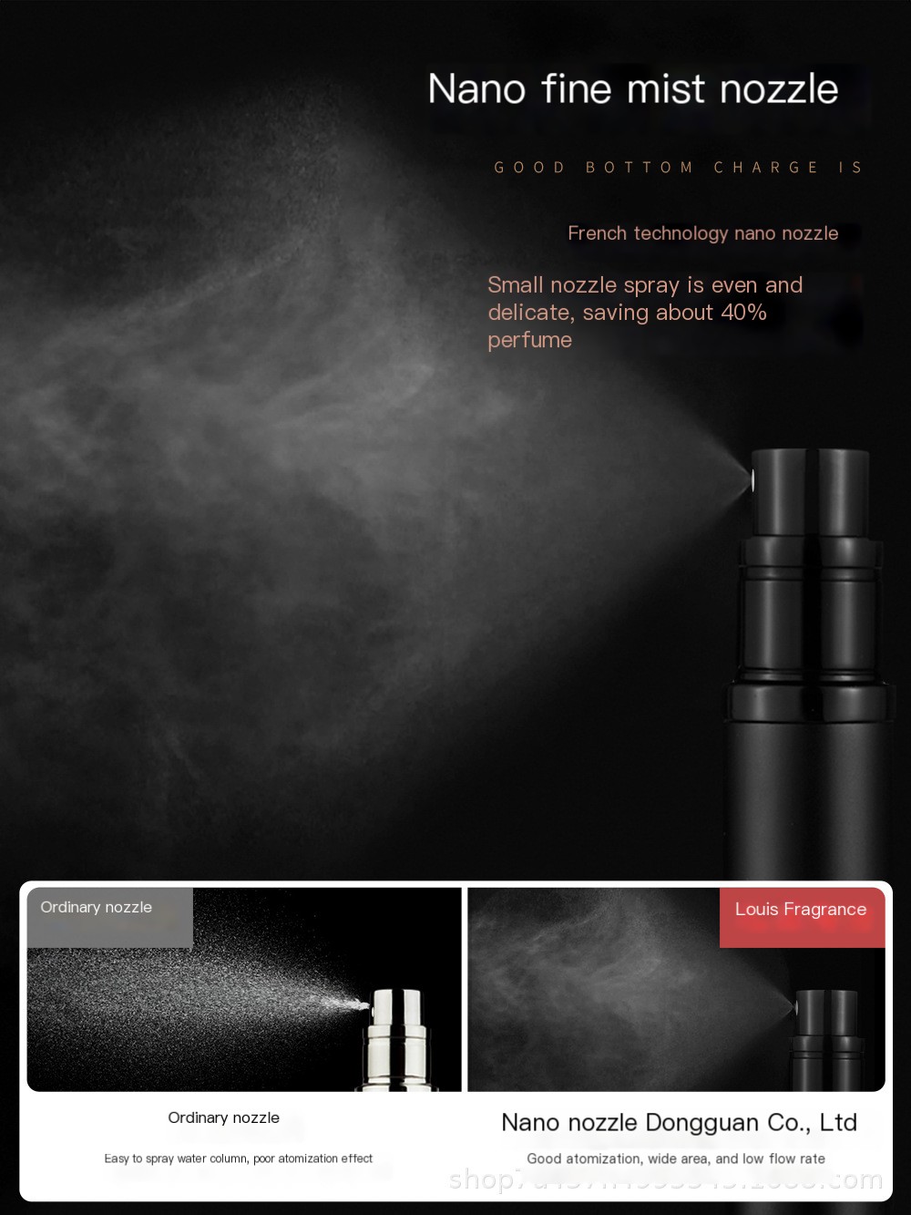 Source manufacturer 5ml high-grade real glass perfume sub-bottled bottom filling portable perfume spray empty bottle