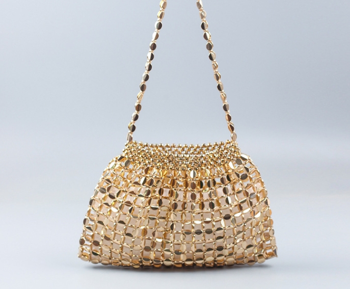 Fashion Silver Metal Evening Bag 1