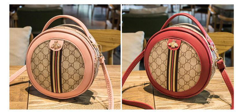 Small Round Bag Black