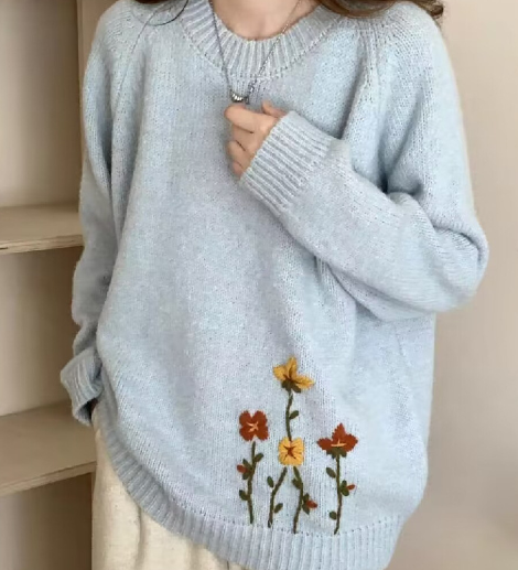 Blue Sweater