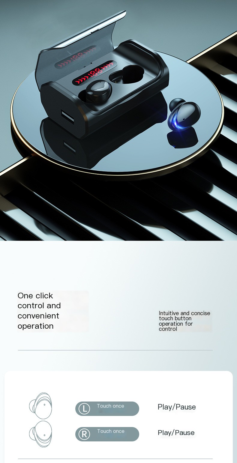 TWS-T8 Bluetooth Earbuds 16