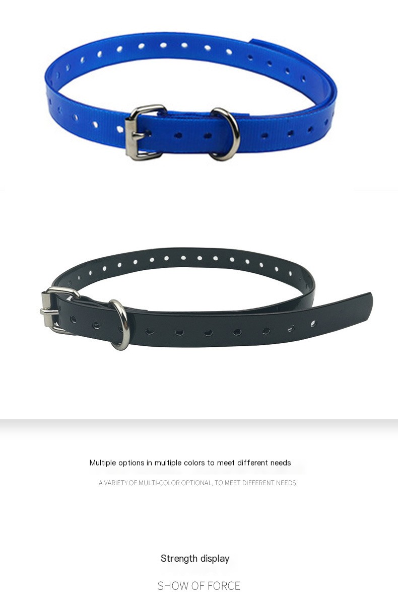 Color Options of TPU Pet Training Collar