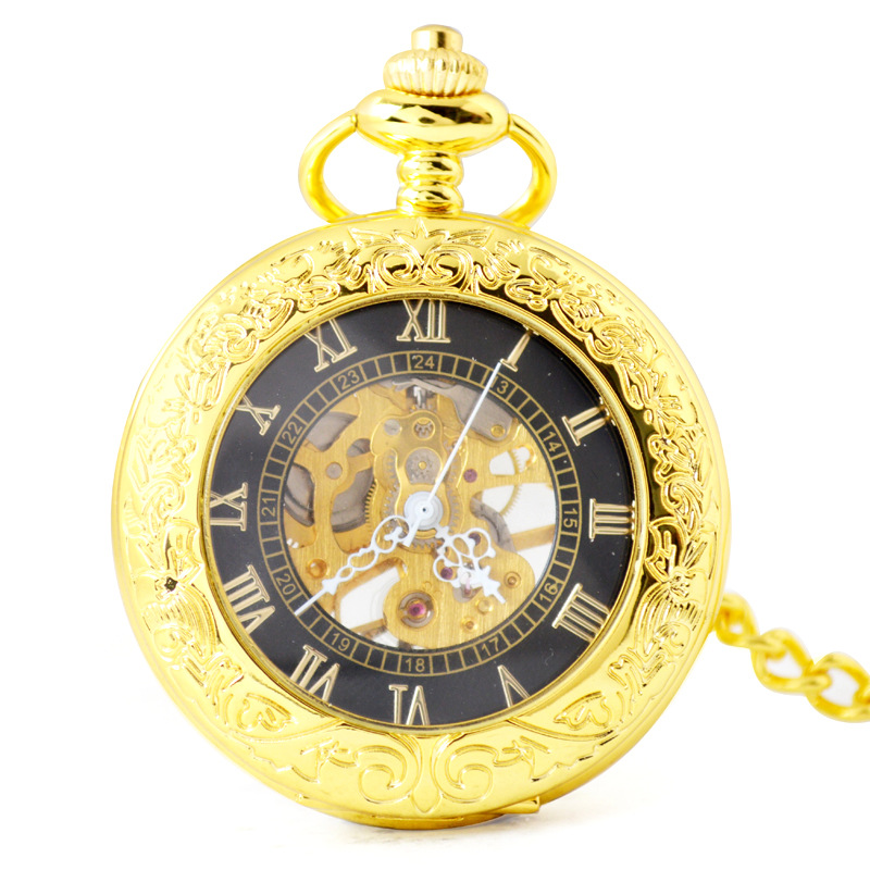 Antique Mechanical Pocket Watch Image 3