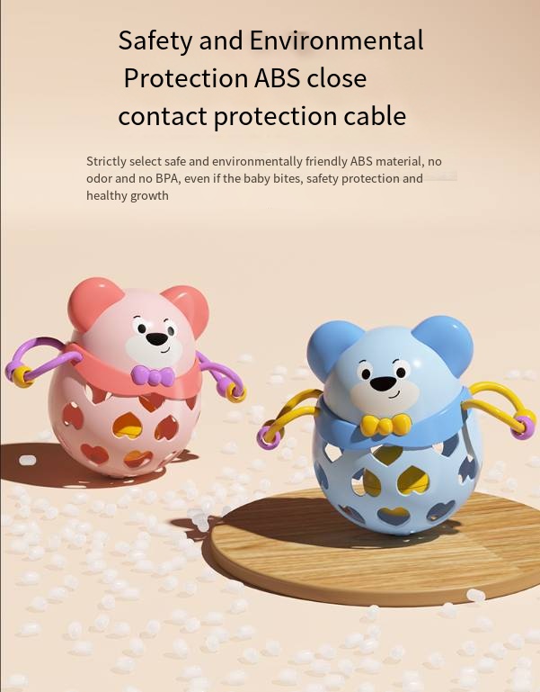 Soft Dog Rattle